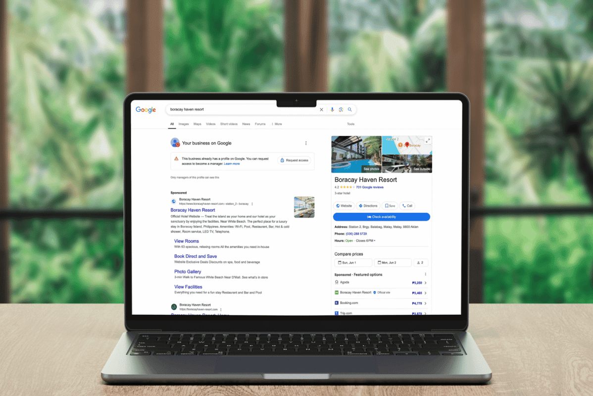 Off Page SEO Boracay Haven Resort 02 - OLWC Hotel Digital Marketing